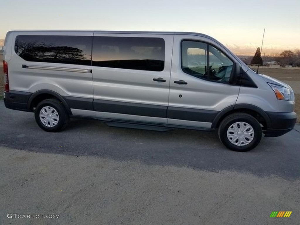 Ingot Silver 2017 Ford Transit Wagon XLT 350 MR Long Exterior Photo #138531738