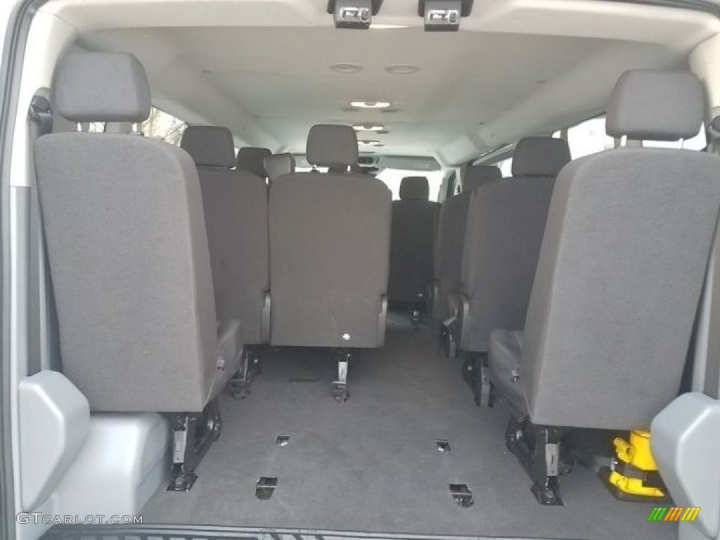 Charcoal Black Interior 2017 Ford Transit Wagon XLT 350 MR Long Photo #138531870