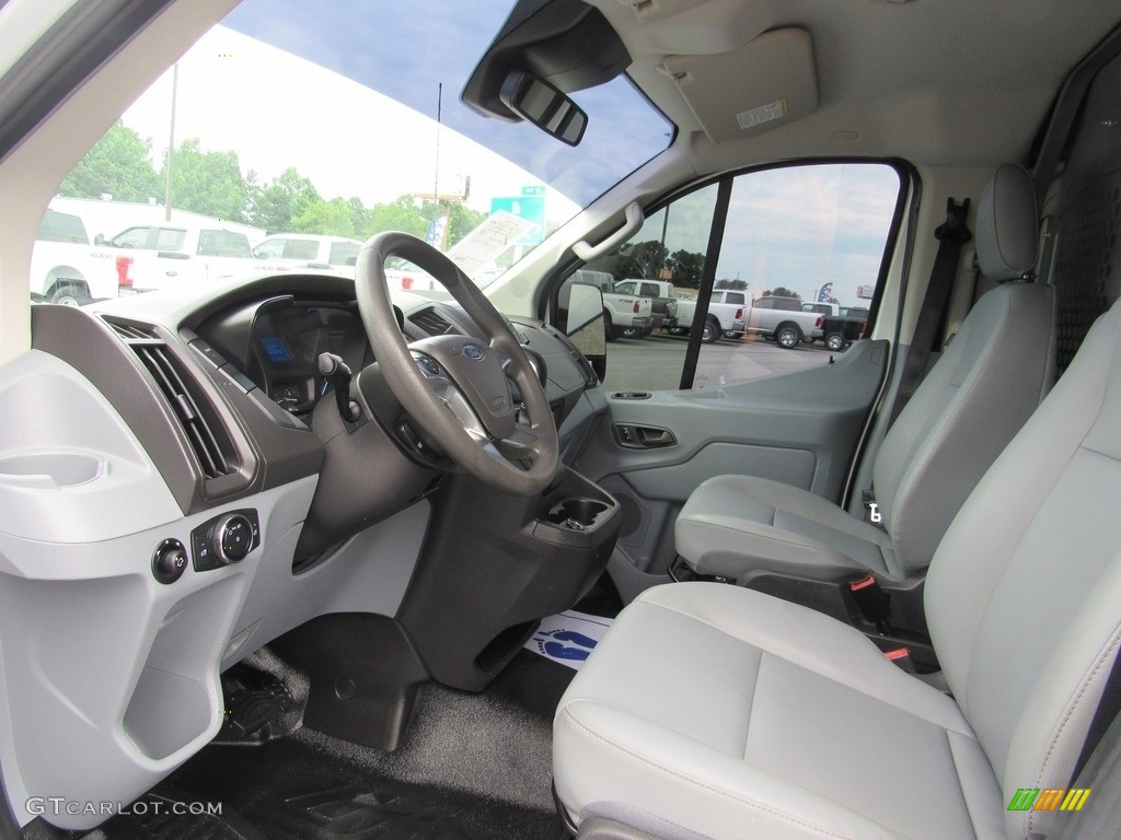 Pewter Interior 2017 Ford Transit Van 250 LR Long Photo #138532398