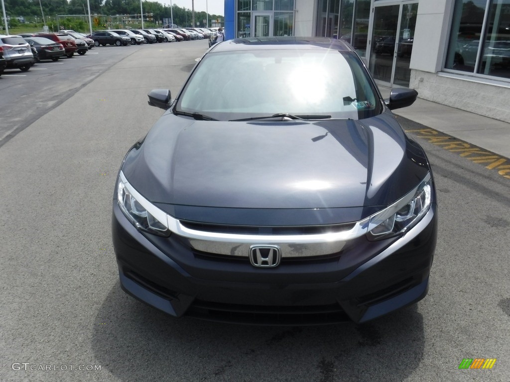 Cosmic Blue Metallic 2018 Honda Civic EX Sedan Exterior Photo #138532479