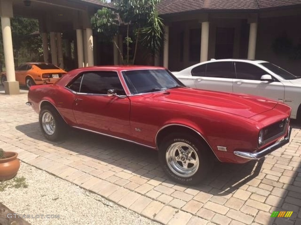 1968 Camaro SS Coupe - Red / Black photo #2