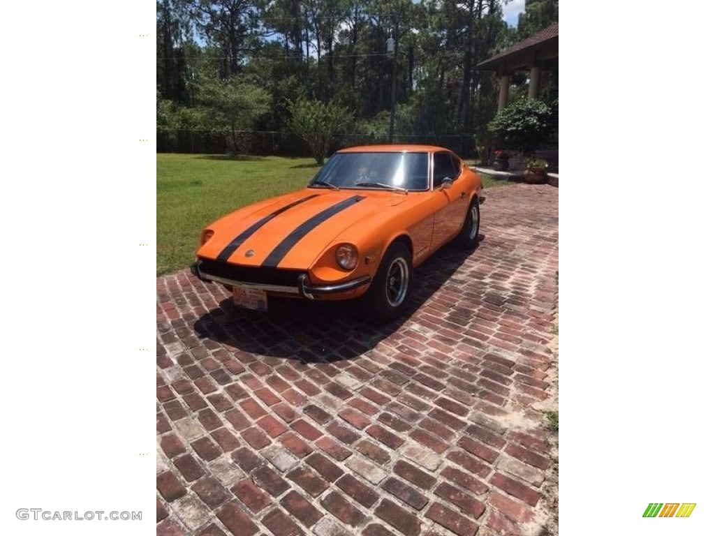 1971 240Z  - New Sight Orange / Brown photo #1