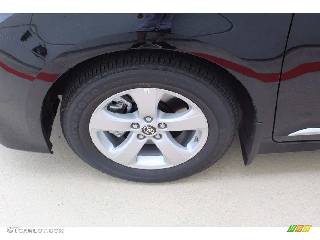 2020 Sienna LE - Midnight Black Metallic / Ash photo #6