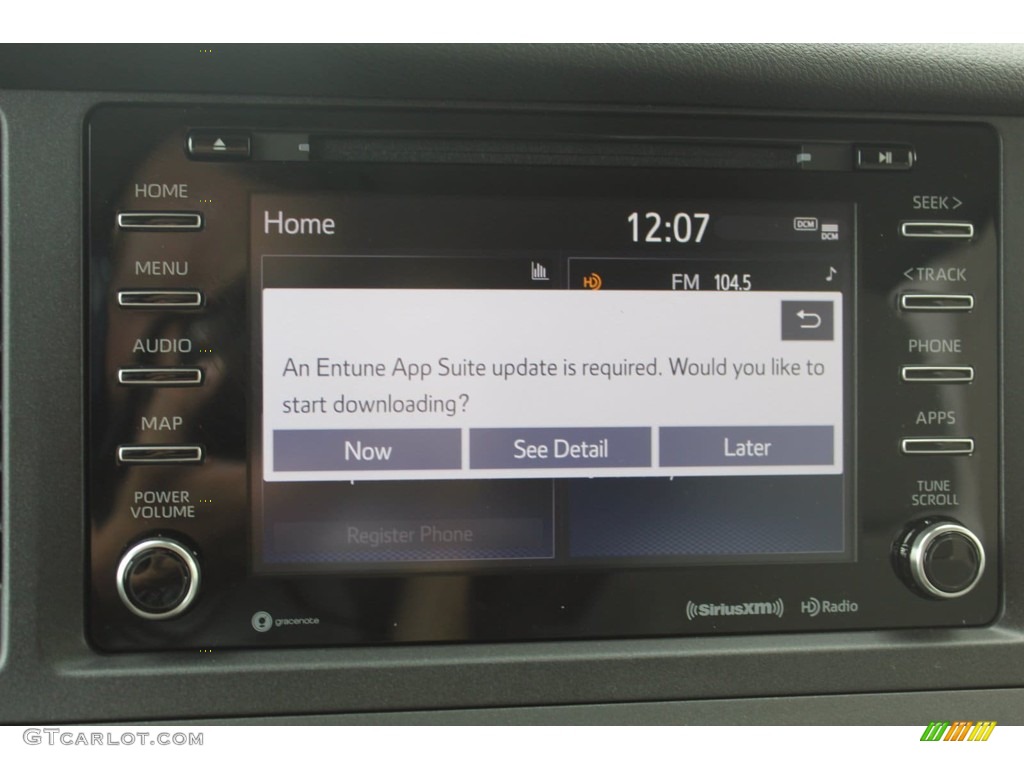 2020 Sienna LE - Midnight Black Metallic / Ash photo #16