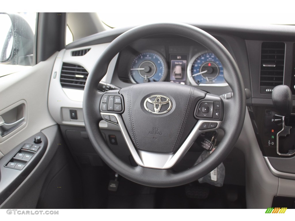 2020 Sienna LE - Midnight Black Metallic / Ash photo #21