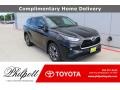 2020 Midnight Black Metallic Toyota Highlander XLE  photo #1