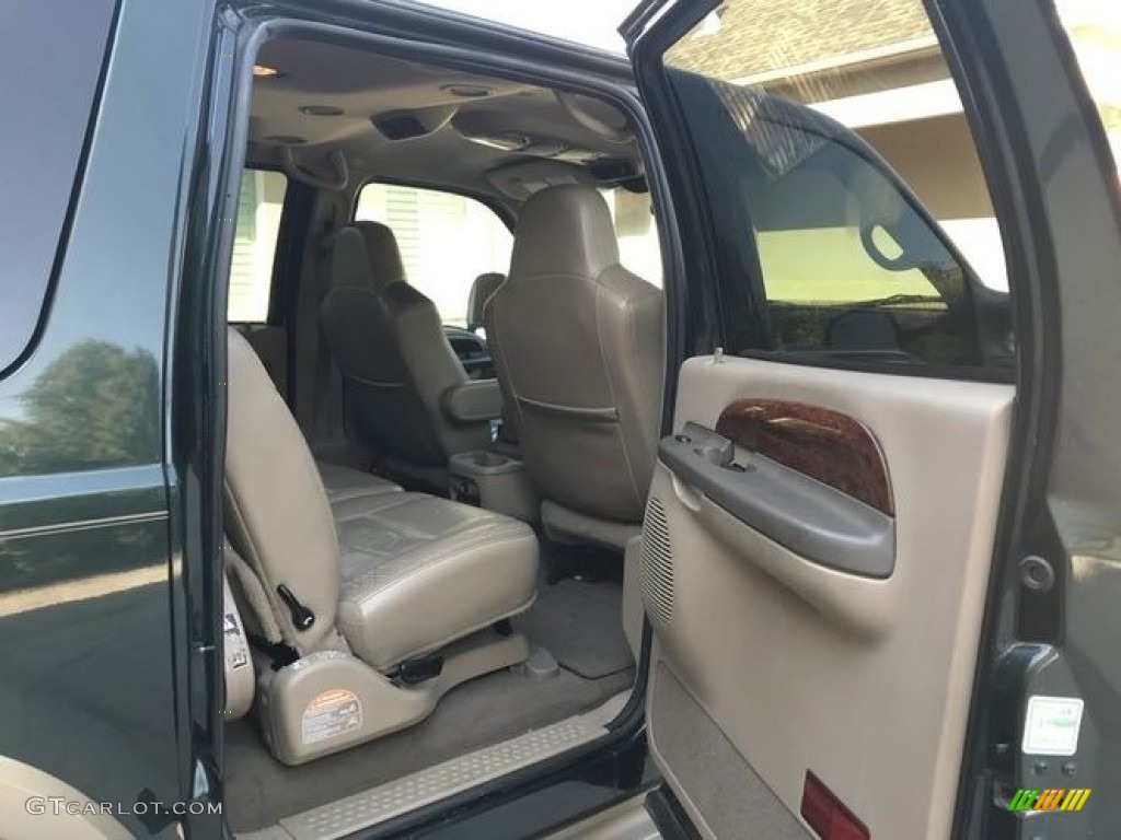 2002 Excursion Limited 4x4 - Aspen Green Metallic / Medium Parchment photo #9