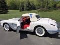 Ermine White 1960 Chevrolet Corvette Convertible Soft Top Exterior