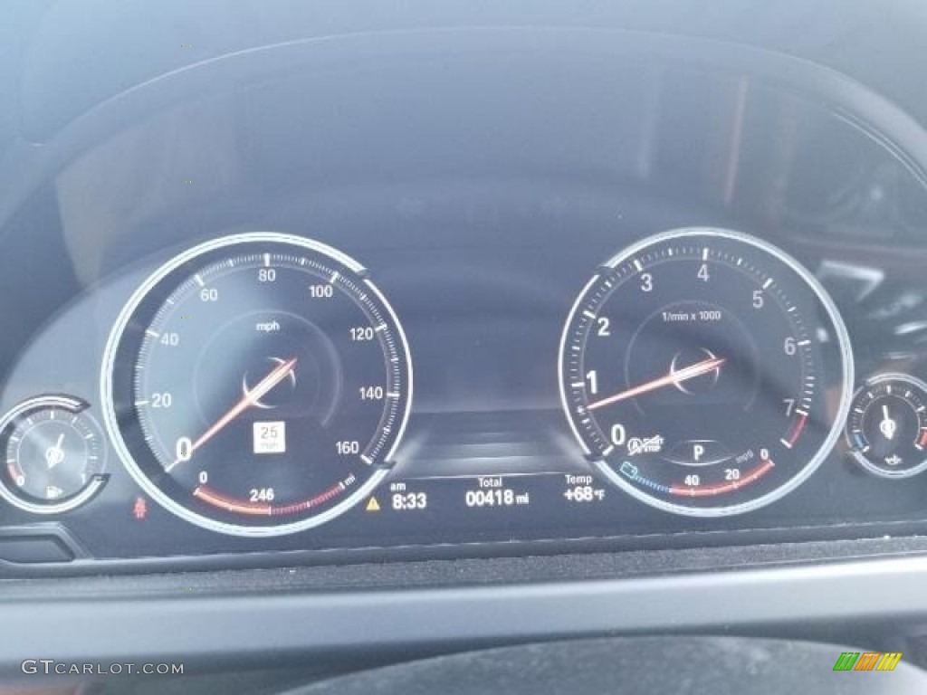 2017 BMW 6 Series 640i xDrive Coupe Gauges Photo #138533656