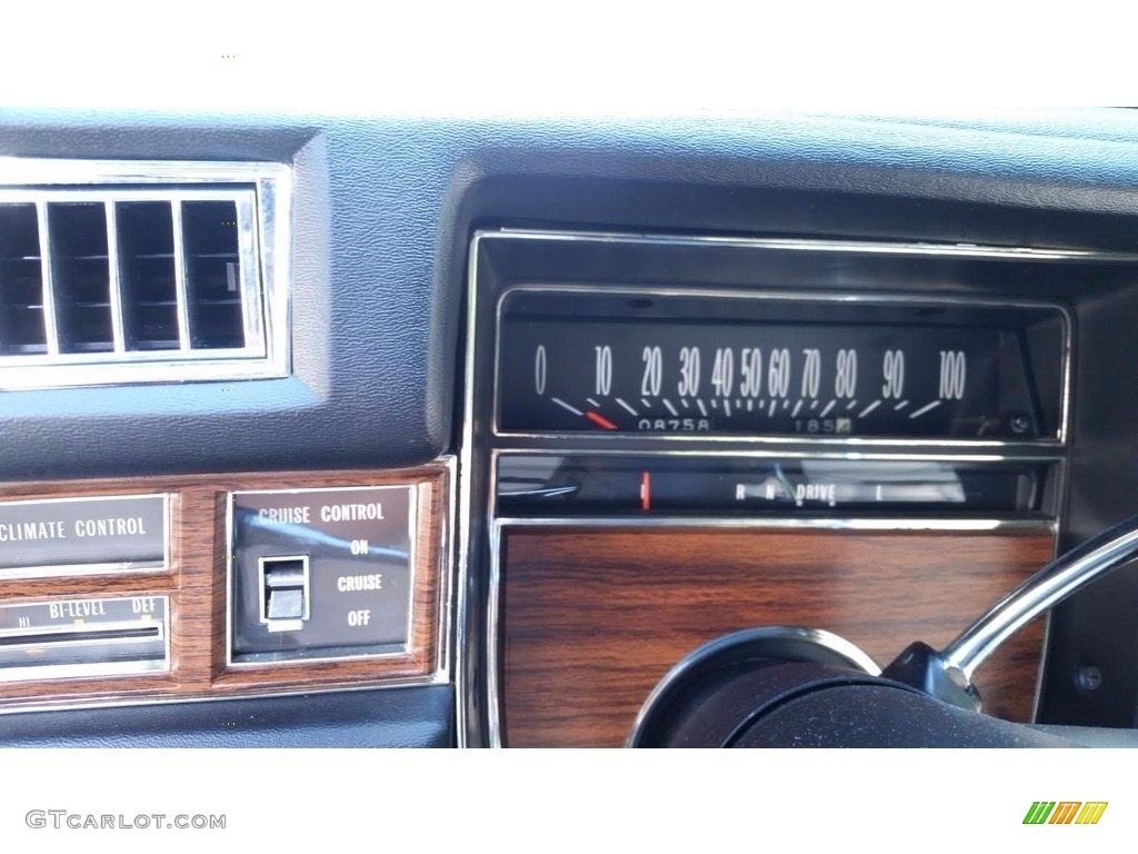 1975 Cadillac Eldorado Convertible Gauges Photo #138533778