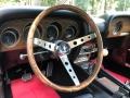 Black 1969 Ford Mustang Mach 1 Steering Wheel