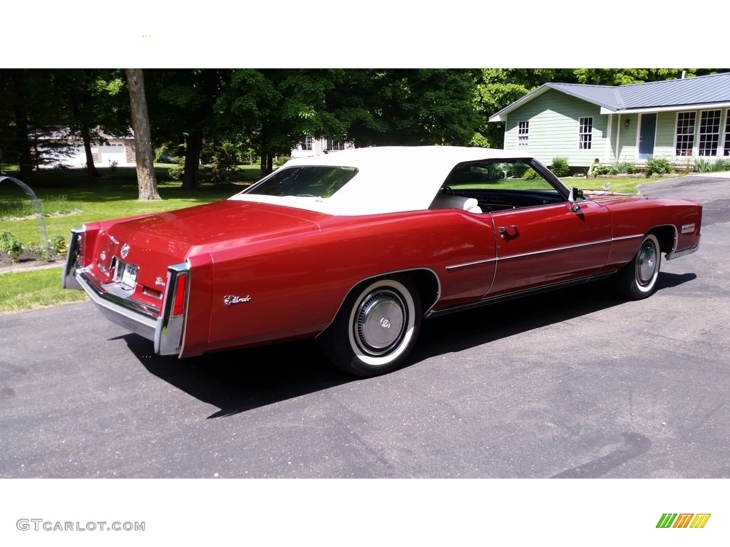 Firethorn Firemist 1975 Cadillac Eldorado Convertible Exterior Photo #138533970