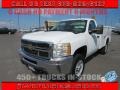 Summit White 2011 Chevrolet Silverado 2500HD Regular Cab Chassis