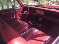Red Front Seat Photo for 1966 Chevrolet Chevy II #138534939