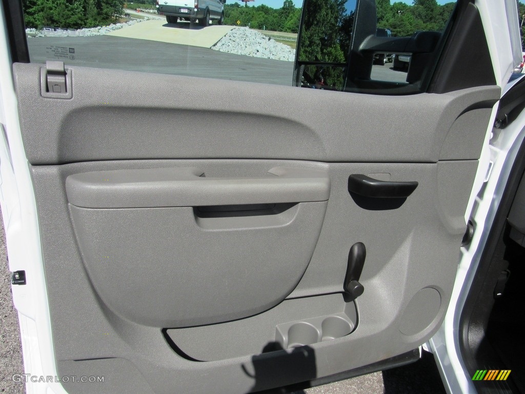 2013 Chevrolet Silverado 3500HD WT Regular Cab Dark Titanium Door Panel Photo #138535473
