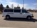 Summit White - Express LS 3500 Passenger Van Photo No. 3