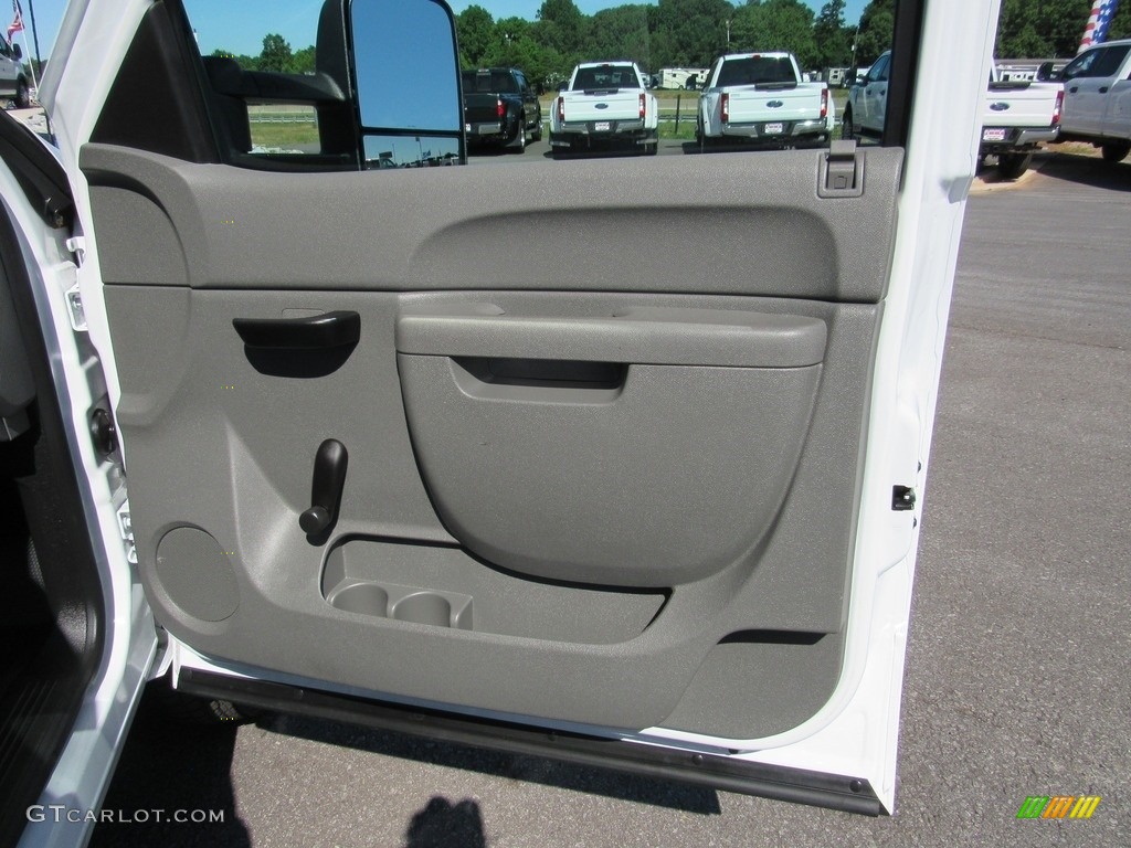 2013 Chevrolet Silverado 3500HD WT Regular Cab Dark Titanium Door Panel Photo #138535836