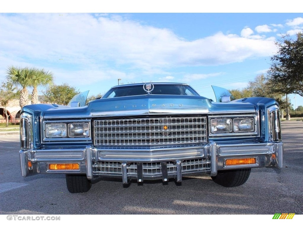 Mediterranean Blue Firemist 1978 Cadillac Eldorado Biarritz Coupe Exterior Photo #138535878