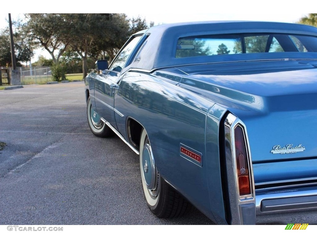 Mediterranean Blue Firemist 1978 Cadillac Eldorado Biarritz Coupe Exterior Photo #138536026
