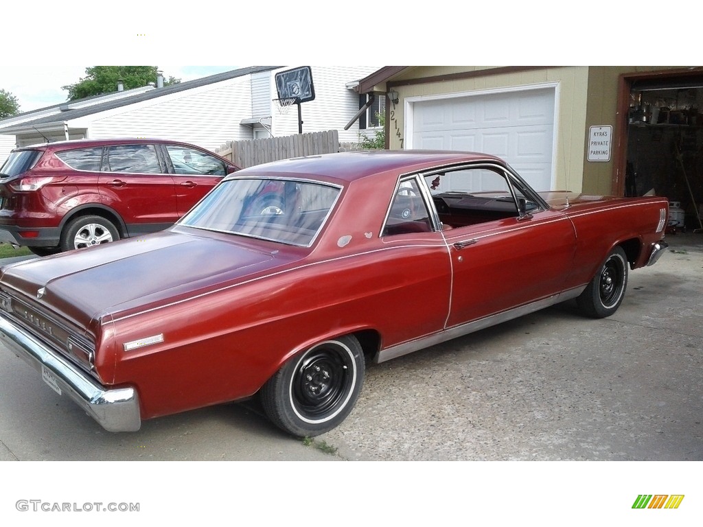 Burgundy 1966 Mercury Comet 202 2 Door Sedan Exterior Photo #138536190