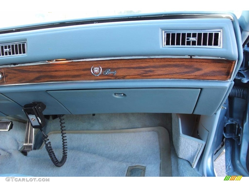 1978 Cadillac Eldorado Biarritz Coupe Light Blue Dashboard Photo #138536235