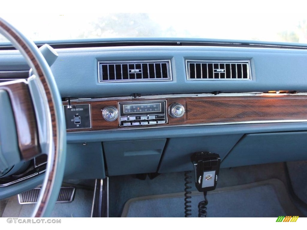 1978 Cadillac Eldorado Biarritz Coupe Light Blue Dashboard Photo #138536346