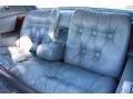 1978 Cadillac Eldorado Light Blue Interior Rear Seat Photo