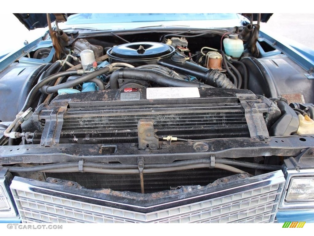 1978 Cadillac Eldorado Biarritz Coupe Engine Photos