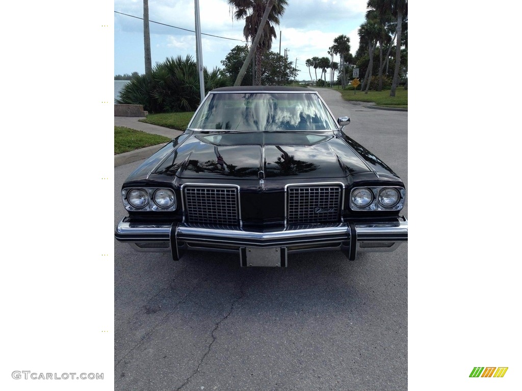 Ebony Black 1974 Oldsmobile Ninety Eight Regency Sedan Exterior Photo #138536712