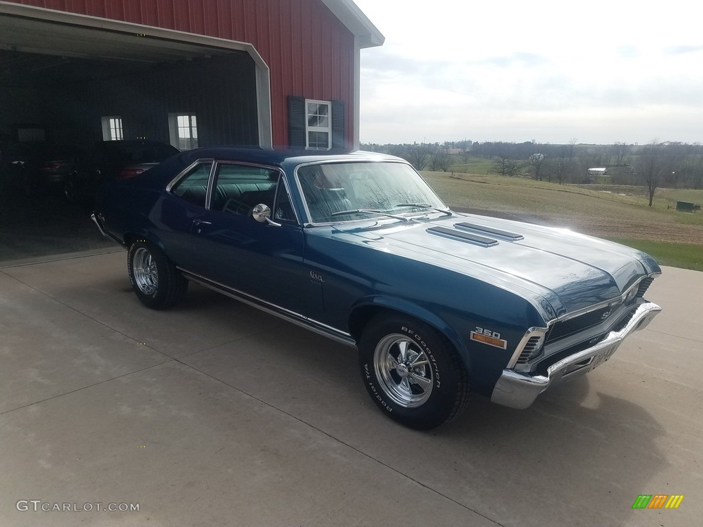 1970 Nova SS - Fathom Blue / Black photo #1