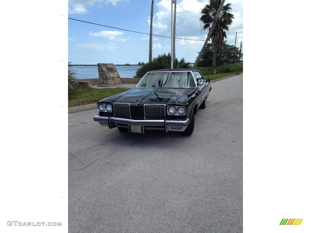 Ebony Black 1974 Oldsmobile Ninety Eight Regency Sedan Exterior Photo #138536832