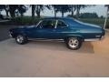 1970 Fathom Blue Chevrolet Nova SS  photo #7