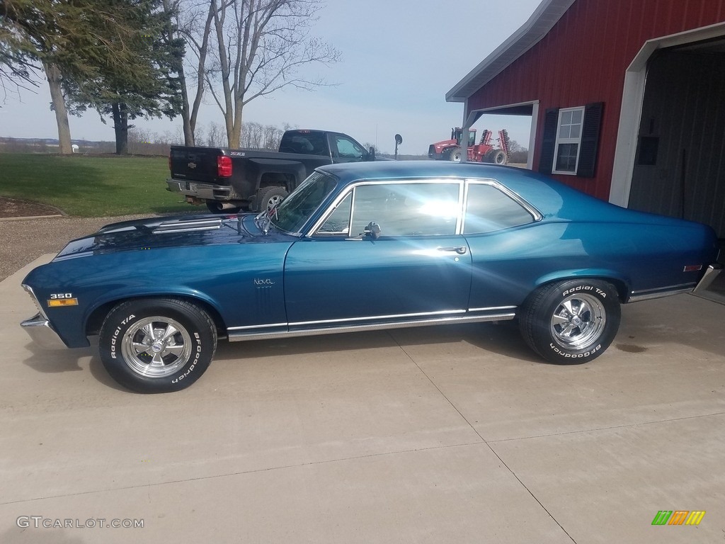 1970 Nova SS - Fathom Blue / Black photo #9