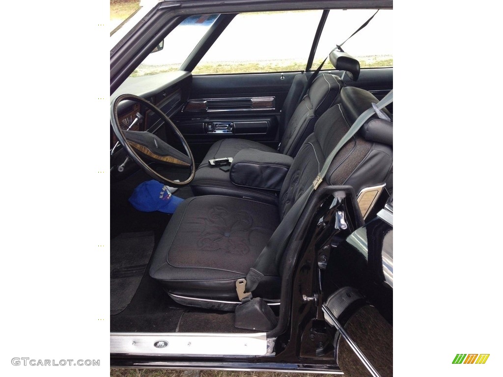 Black Interior 1974 Oldsmobile Ninety Eight Regency Sedan Photo #138537336