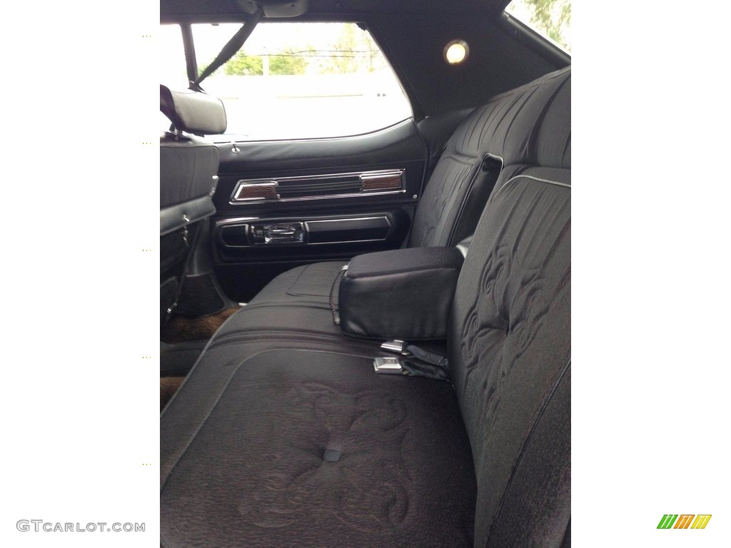 Black Interior 1974 Oldsmobile Ninety Eight Regency Sedan Photo #138537390