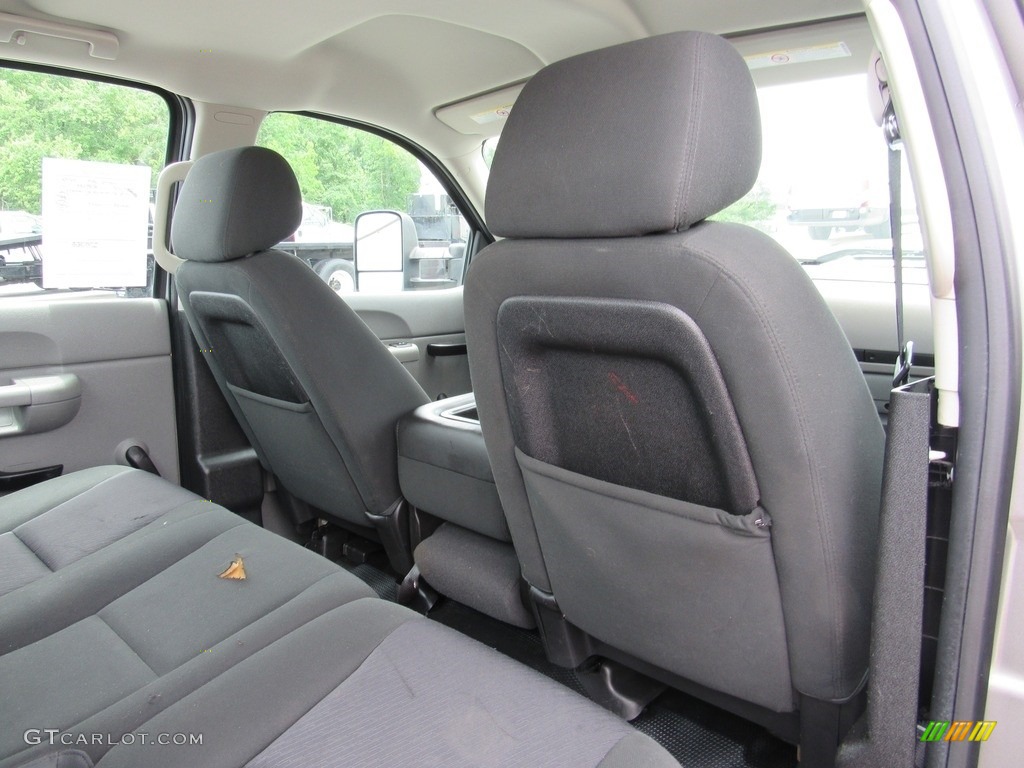 2013 Chevrolet Silverado 3500HD WT Crew Cab 4x4 Rear Seat Photo #138537411