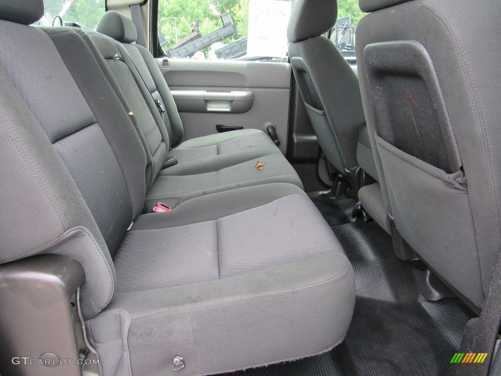 2013 Chevrolet Silverado 3500HD WT Crew Cab 4x4 Rear Seat Photo #138537438