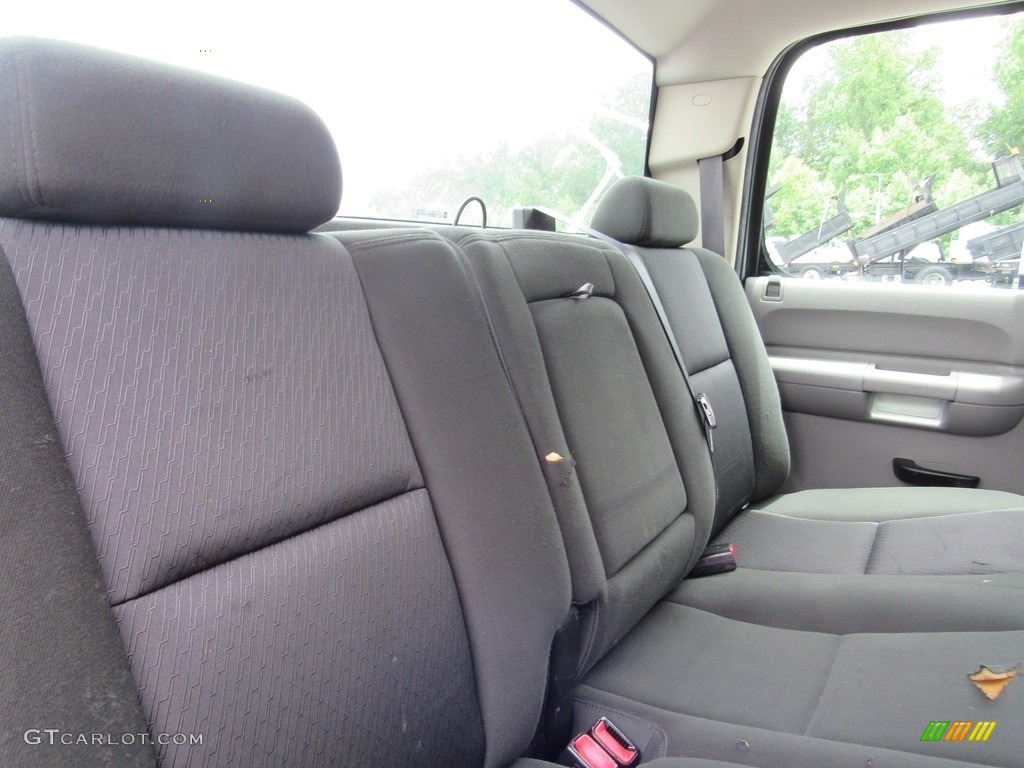 2013 Chevrolet Silverado 3500HD WT Crew Cab 4x4 Rear Seat Photo #138537471