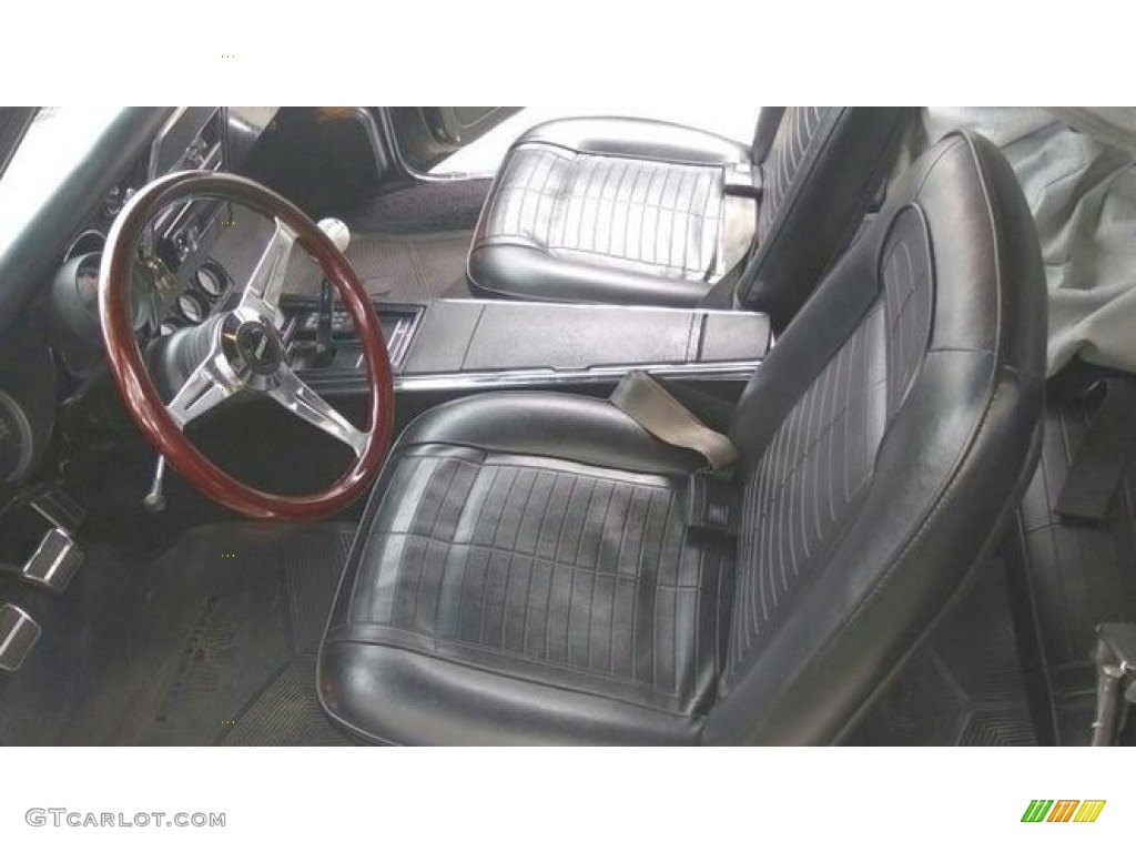 Black Interior 1967 Pontiac Firebird Coupe Photo #138538107