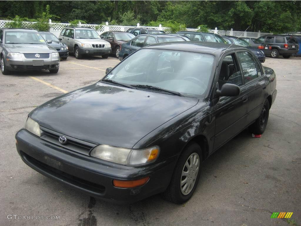 1994 Corolla DX - Black Metallic / Gray photo #1