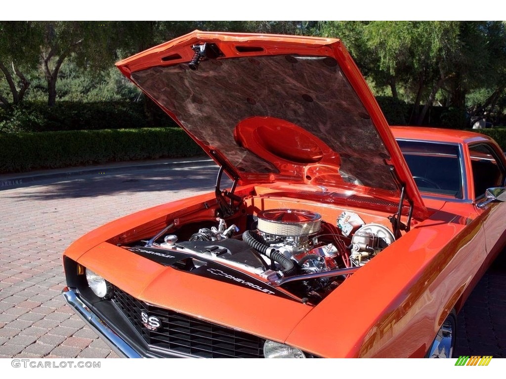 1969 Camaro SS Coupe - Orange Pearl Mist / Black photo #24