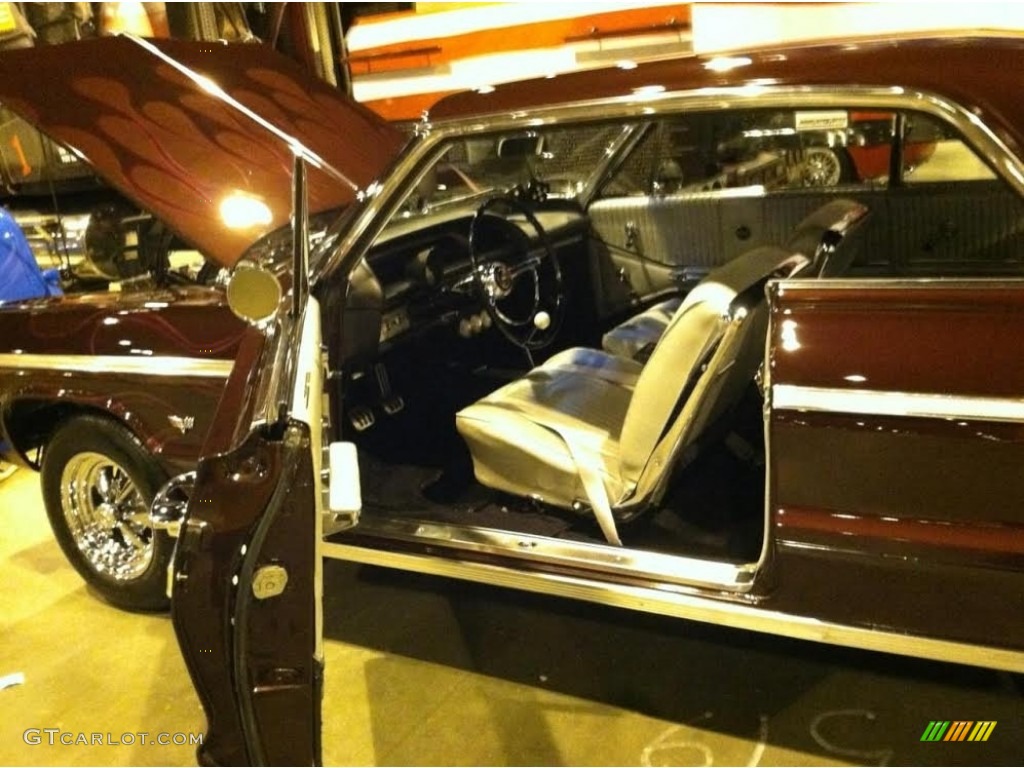 1964 Impala SS Coupe - Black Cherry Metallic / Silver photo #11