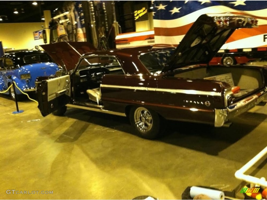 1964 Impala SS Coupe - Black Cherry Metallic / Silver photo #13