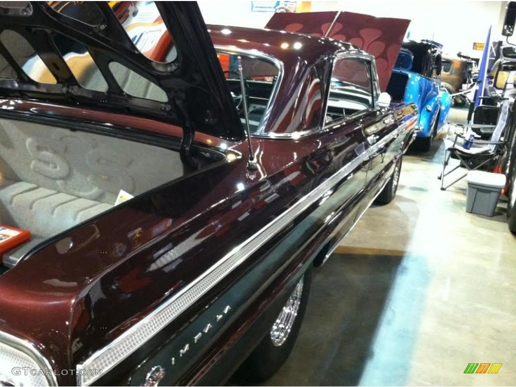 1964 Impala SS Coupe - Black Cherry Metallic / Silver photo #15