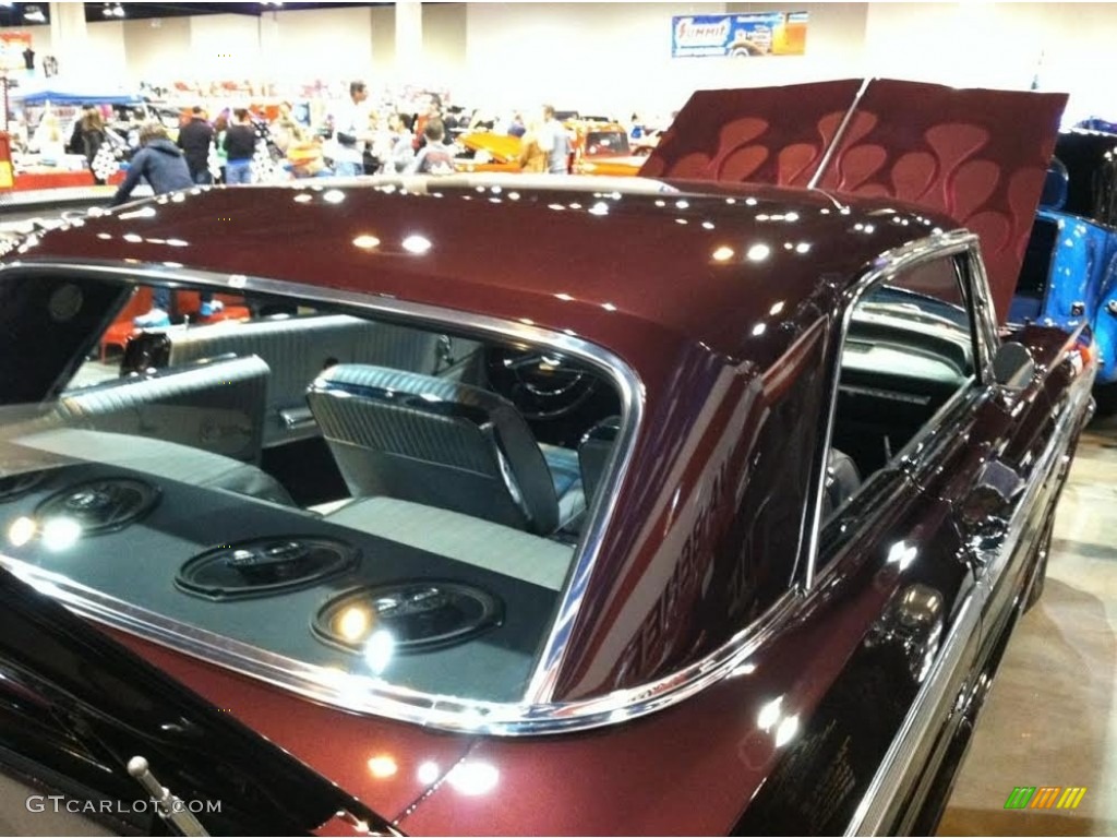 1964 Impala SS Coupe - Black Cherry Metallic / Silver photo #16