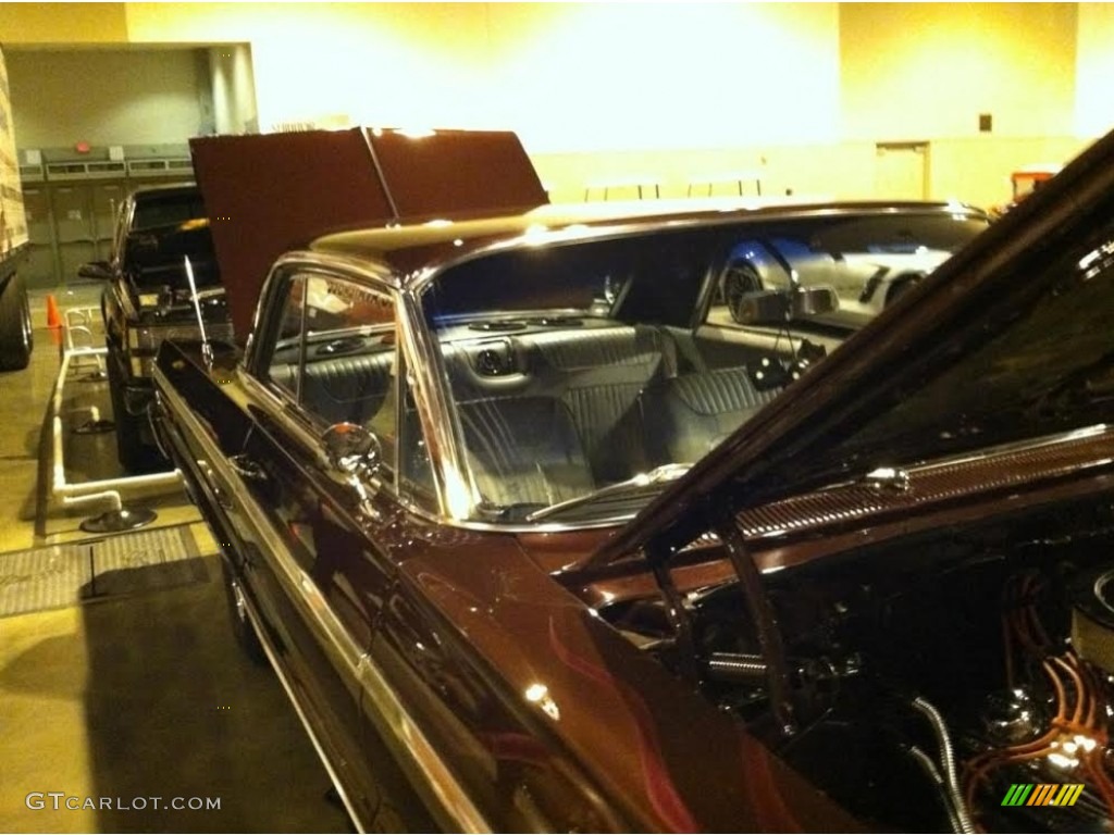 1964 Impala SS Coupe - Black Cherry Metallic / Silver photo #17