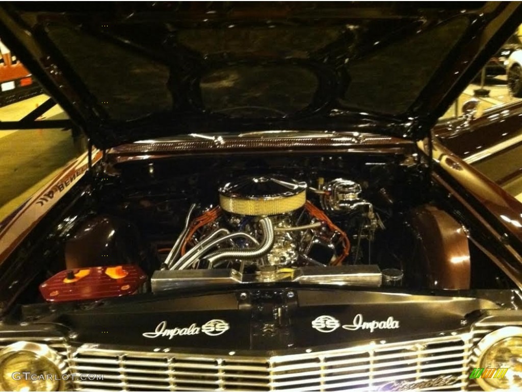 1964 Impala SS Coupe - Black Cherry Metallic / Silver photo #18