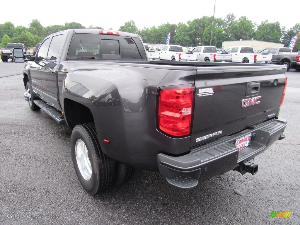 2016 Sierra 3500HD Denali Crew Cab 4x4 - Light Steel Gray Metallic / Cocoa/Dune photo #1