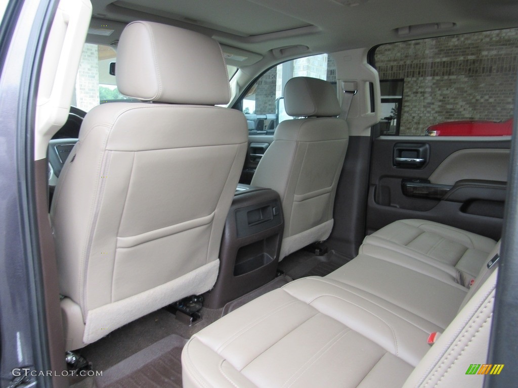 2016 GMC Sierra 3500HD Denali Crew Cab 4x4 Rear Seat Photo #138539667