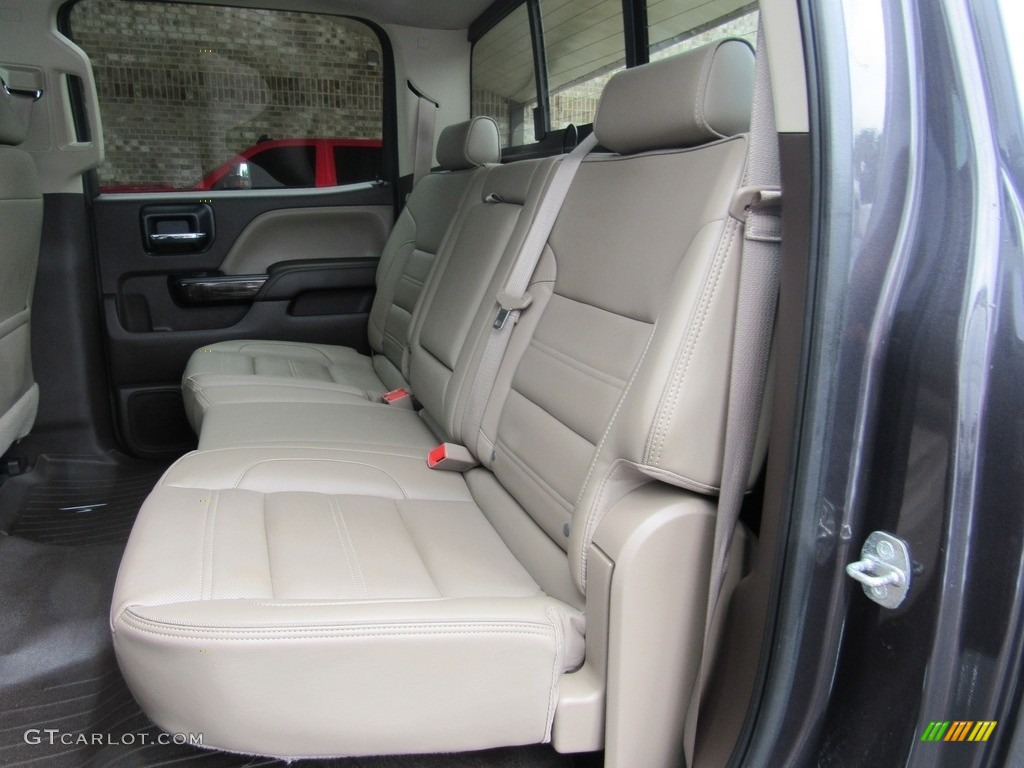 2016 GMC Sierra 3500HD Denali Crew Cab 4x4 Rear Seat Photo #138539685